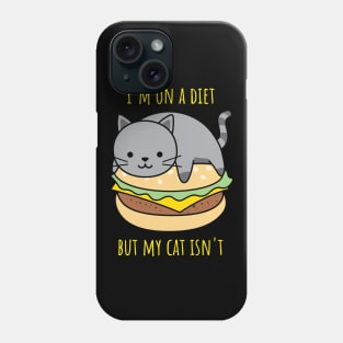 Cat diet Phone Case