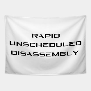 Space X Rapid Unscheduled Disassembly Tapestry