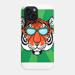 tiger face mask Phone Case