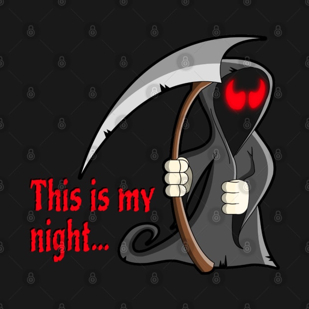 Grim Reaper, This Is My Night, Halloween Party, Halloween Costume by Style Conscious