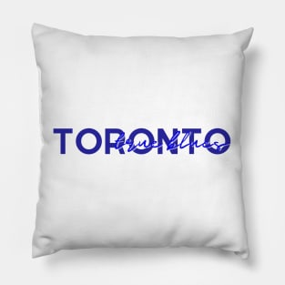 Toronto True Blues Pillow