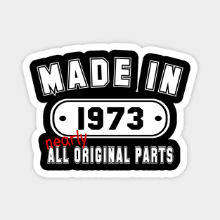 Made In 1973 Nearly All Original Parts Magnet