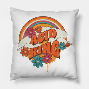 Retro Rainbow - Acid King Pillow