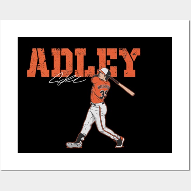 Adley Rutschman Home Run Swing | Art Board Print