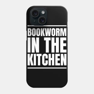 Culinary Bookworm: An Ideal Gift for Chef, Book Lovers, and Cooks Phone Case