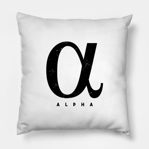 Alpha Pillow by LR_Collections