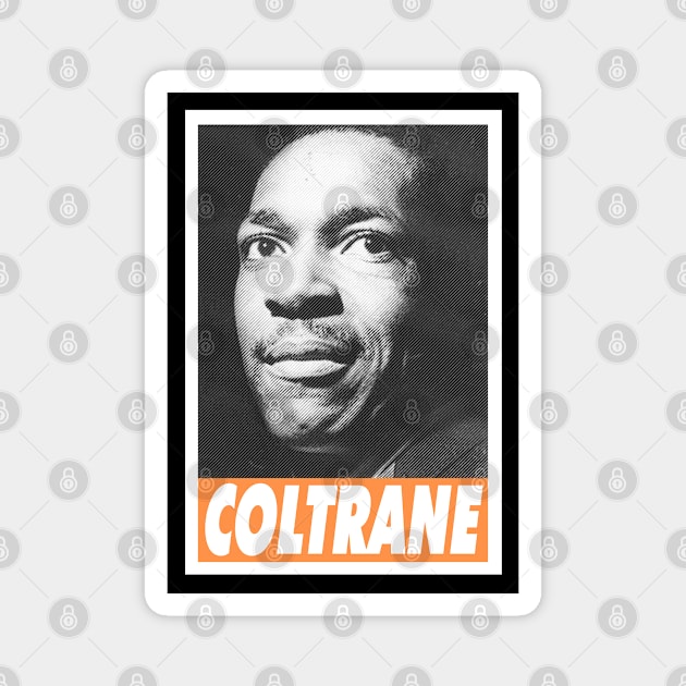 Coltrane - Retro Magnet by PiedPiper