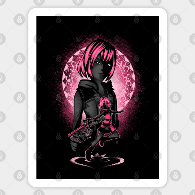 Princess Of Heart Kairi Kingdom Hearts 3 Sticker Teepublic Princess Of Heart Kairi Kingdom Hearts 3 Sticker Teepublic