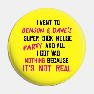 I Went to Benson & Dave's Super Sick House Party - Kipo and the Age of Wonderbeasts Pin