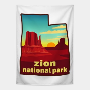 Zion National Park Utah Tapestry