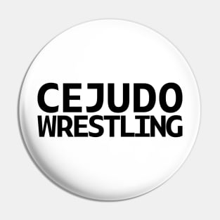 Cejudo Wrestling Pin