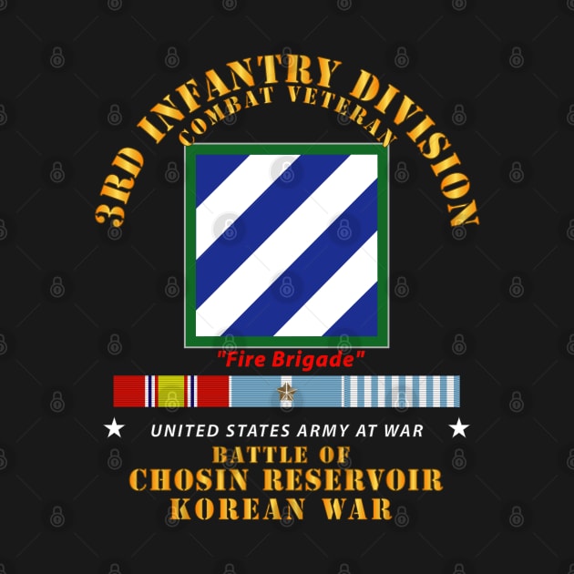 3rd ID - Battle Chosin Reservoir w KOREA War SVC by twix123844