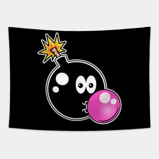 Bomb Bubble Gum Chewing Gum Retro Vintage Style Tapestry