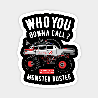 Ghostbusters Monstertruck Magnet