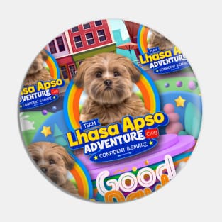 Lhasa Apso Puppy Pin