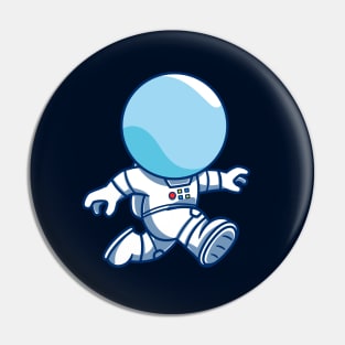 Astro Walking in the Moon Pin