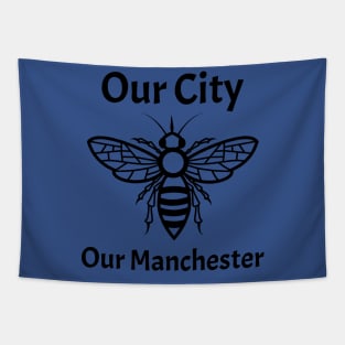 Our City, Our Manchester Worker Bee Tapestry