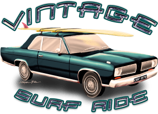 Vintage Surf Ride Valiant Magnet