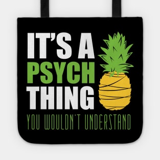 It's a psych thing... you wouldn't understand Tote