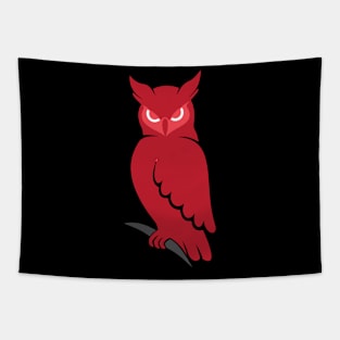 Owl Night King Fashion Tapestry