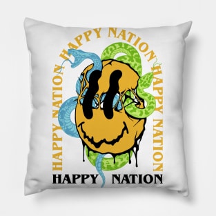 Happy Nation 05 Pillow