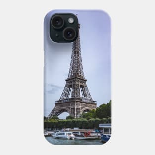 Parisian Elegance: A Sunset View of the Eiffel Tower Phone Case