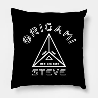 Origami Steve Pillow