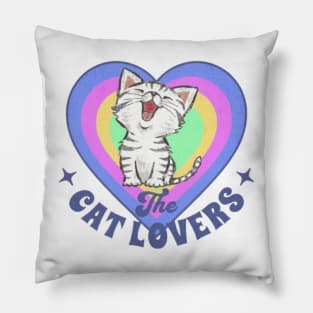 cat lover Pillow