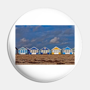 Beach Huts Hengistbury Head Dorset England UK Pin