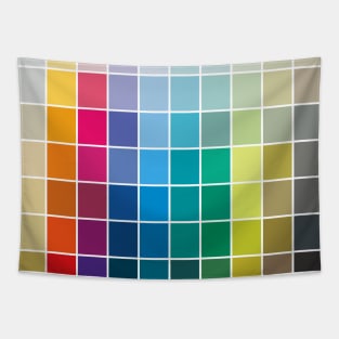 Colorful Soul - All colors together Tapestry
