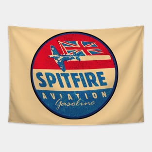 Spitfire Aviation Fuel Tapestry