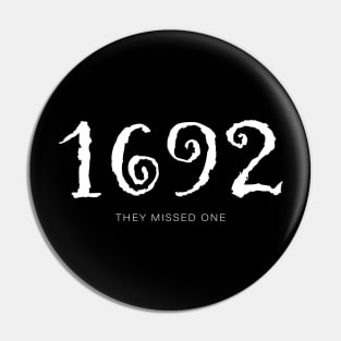 1692 They Missed One Pin