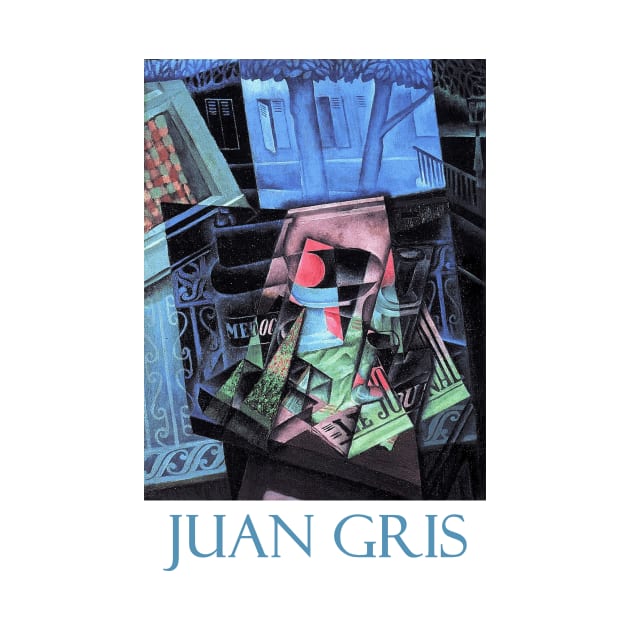 Still Life Before an Open Window by Juan Gris by Naves