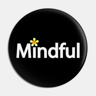 Mindful creative typography design Pin