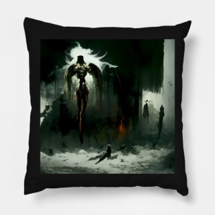 Hell and Heaven Pillow