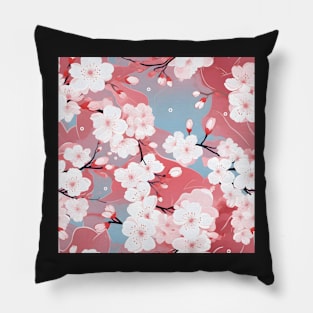 Sakura flower cherry blossom pattern Pillow