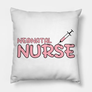 Neonatal Nurse Red Pillow