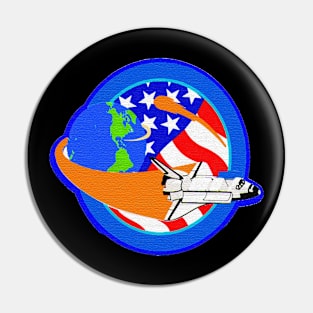 Black Panther Art - NASA Space Badge 100 Pin