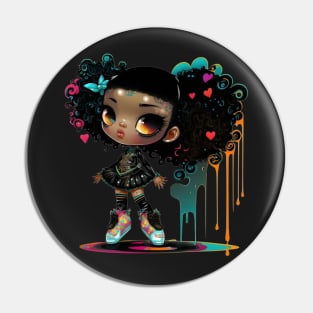 Drippy Chibi Sticky Pin