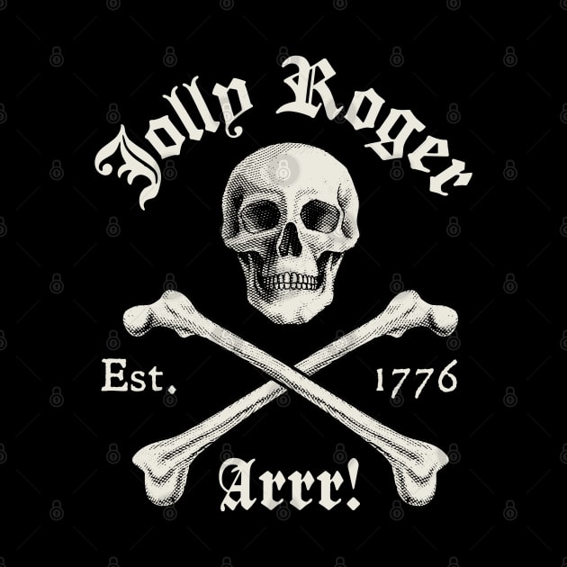 Jolly Roger Arrr! by Designkix