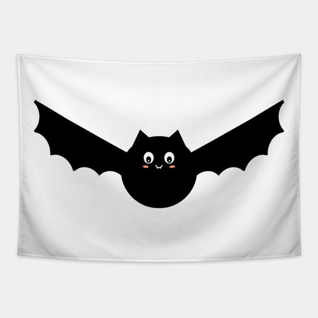 Cute Bat Tapestry by LunaMay