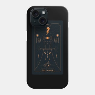 The Tower Tarot Card Phone Case