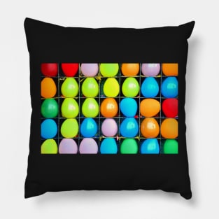 Colorful carnival balloons Pillow