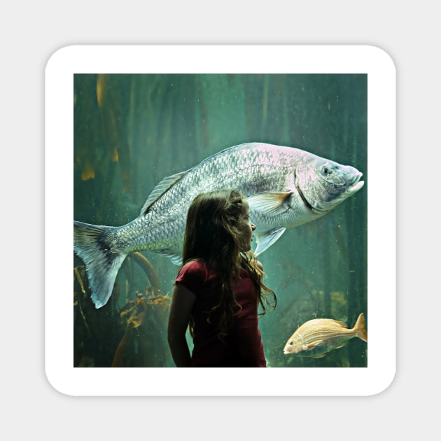 Mila and the Big Fish Magnet by micklyn