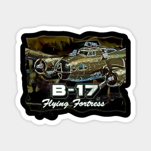 B17 Flying Fortress Magnet