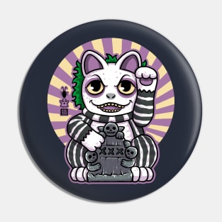 Ghost Neko Pin