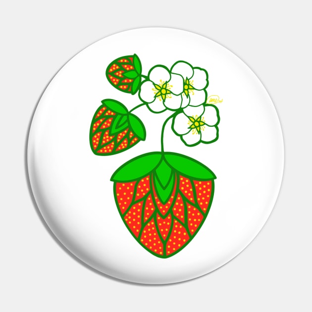 Strawberry Design Pin by ~AME~