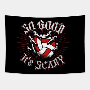 Goth Volleyball Design | So Good its Scary Tapestry