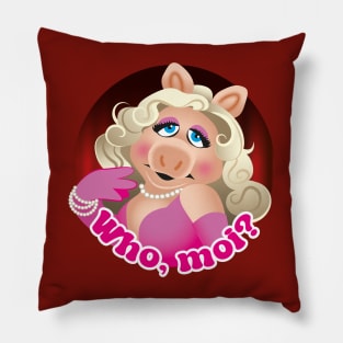 Who, moi? Pillow