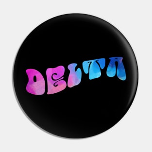 Delta Hippie Pin